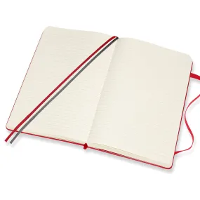 Moleskine Classic Collection Expanded Hardcover Large Notebook Scarlet Red