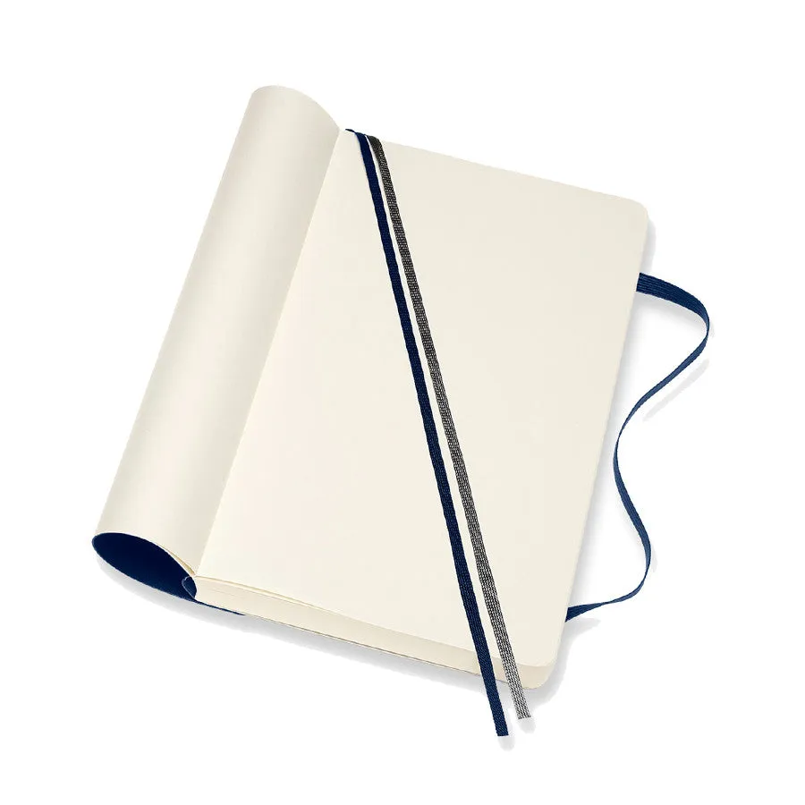 Moleskine Classic Collection Expanded Softcover Large Notebook Sapphire Blue