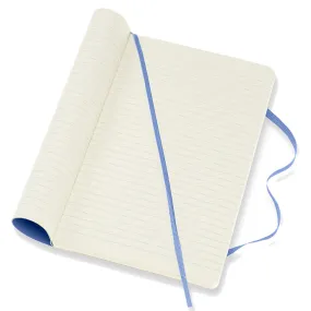 Moleskine Classic Collection Softcover Large Notebook Hydrangea Blue