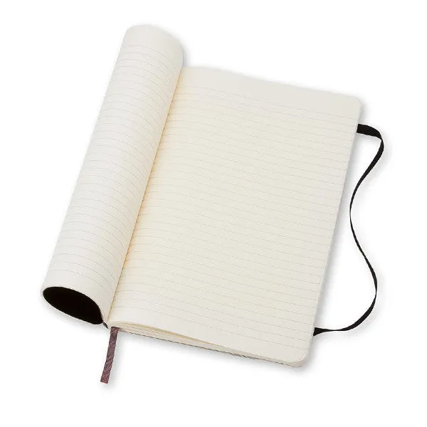 Moleskine Soft Cover Large Notebook 135x210 Black