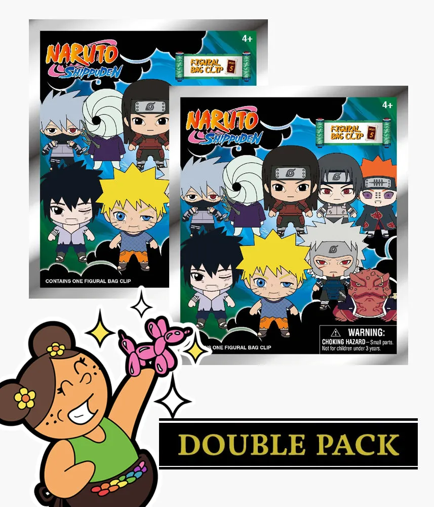 Naruto Shippuden - Series 5 - 3D Foam Bag Clip