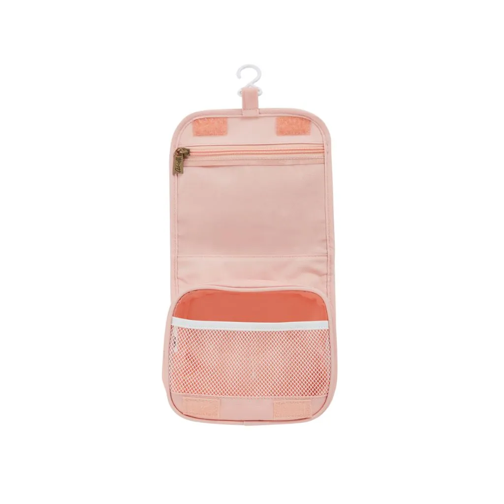 Olli Ella See-Ya Washbag – Pink Daisies
