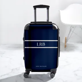 Personalised Suitcase | Tan Lines in Midnight