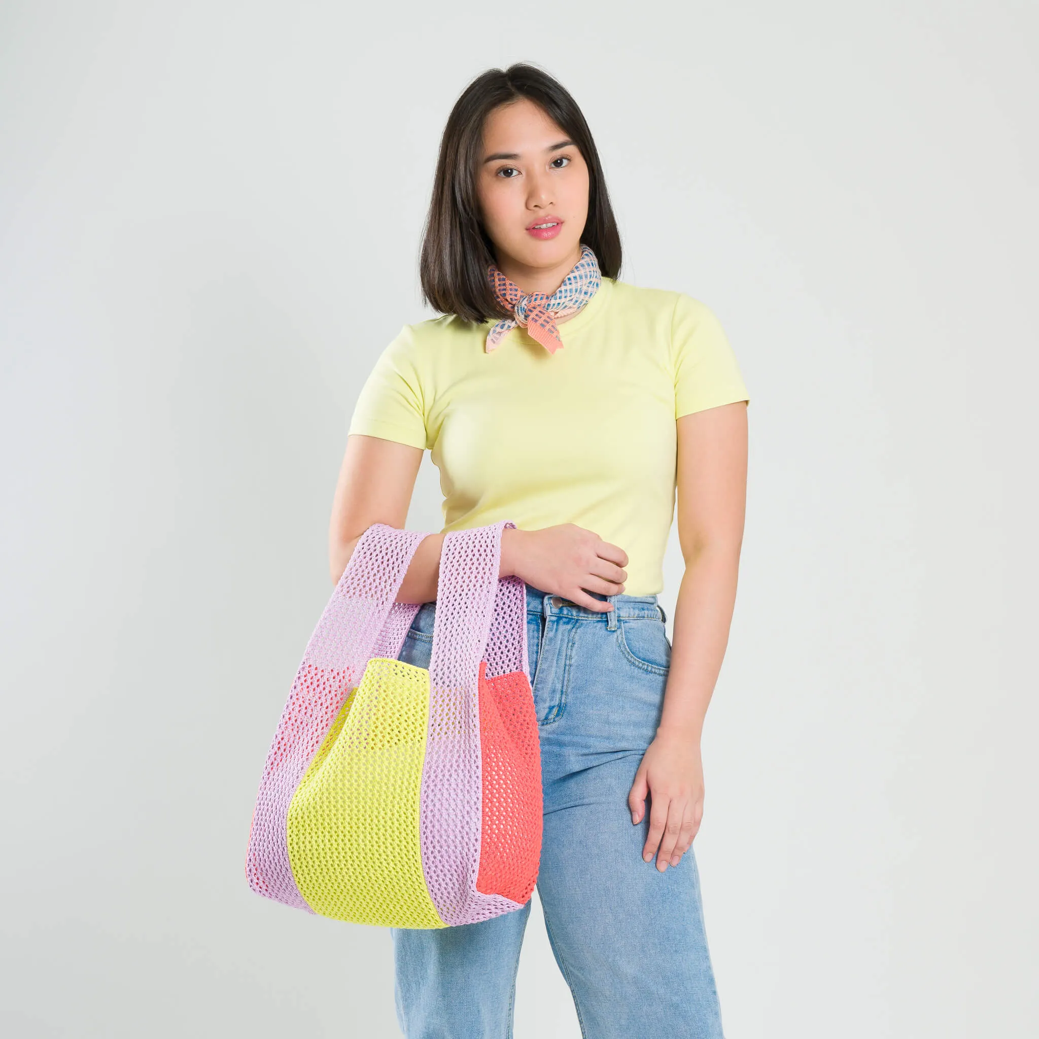 Raffia T-Shirt Bag