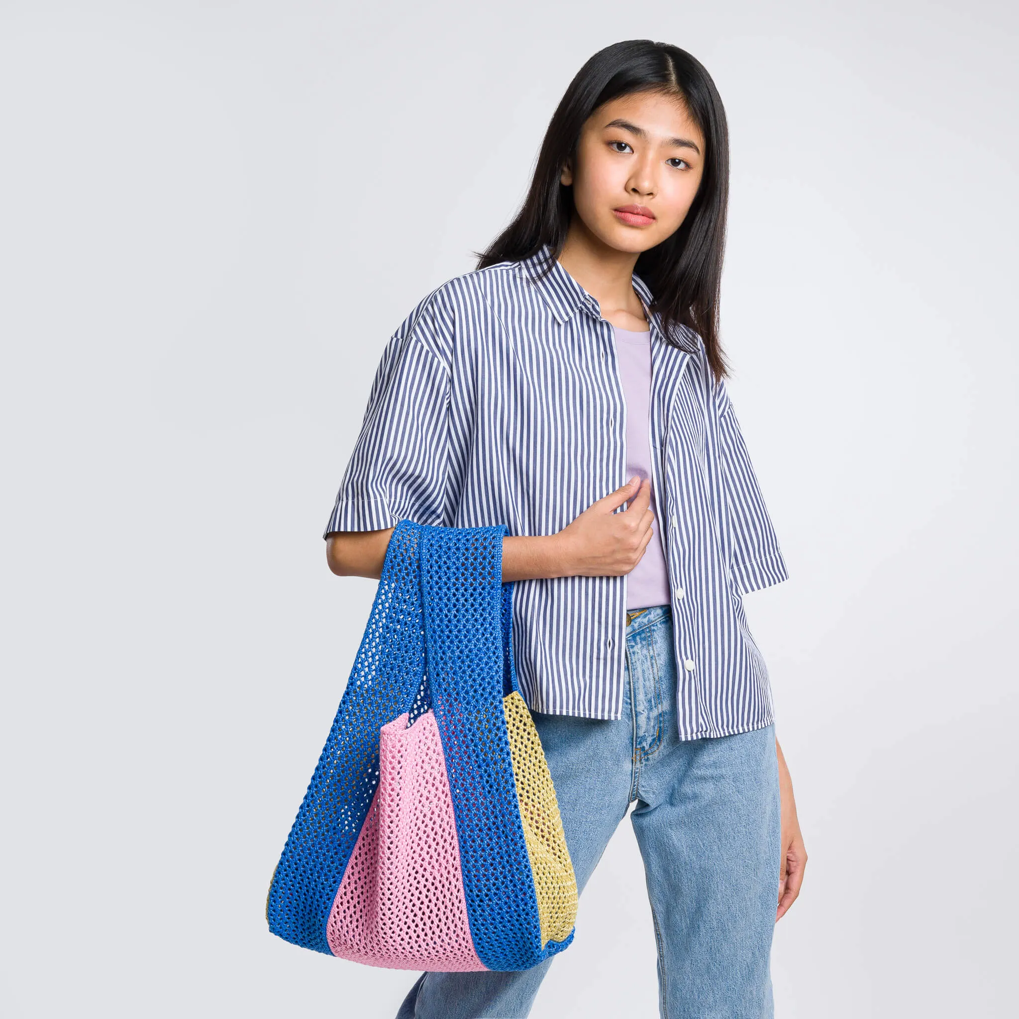 Raffia T-Shirt Bag