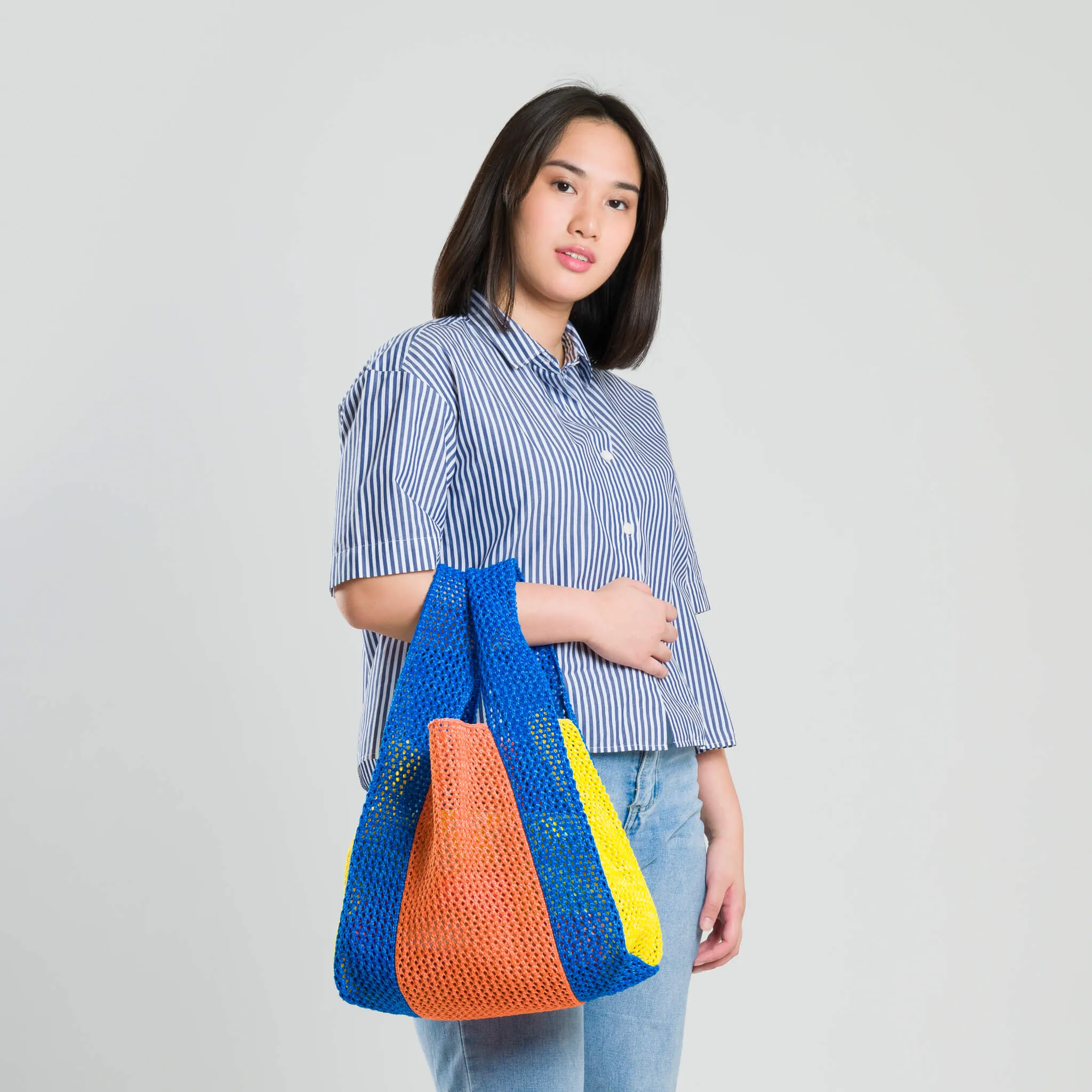 Raffia T-Shirt Bag