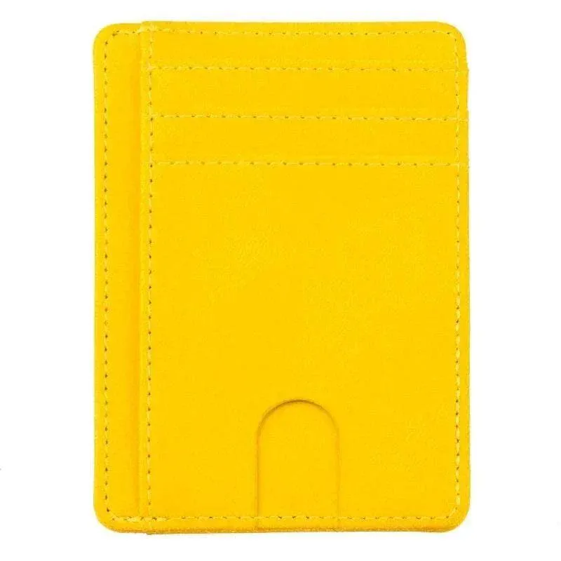 RFID Blocking Leather Wallet | Compact & Stylish Accessory - MCW001