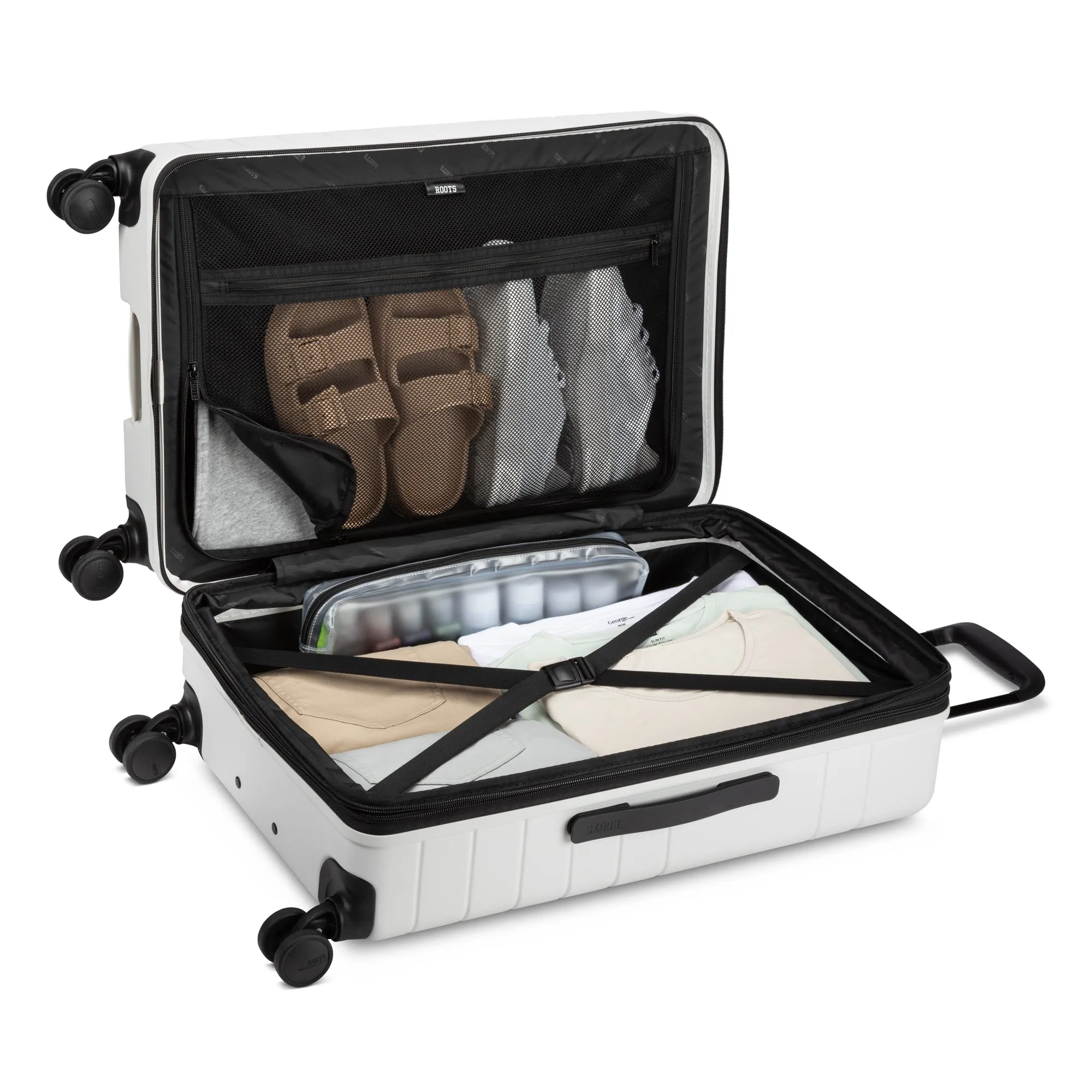 Roots Travel Expandable Spinner 28" Large Luggage