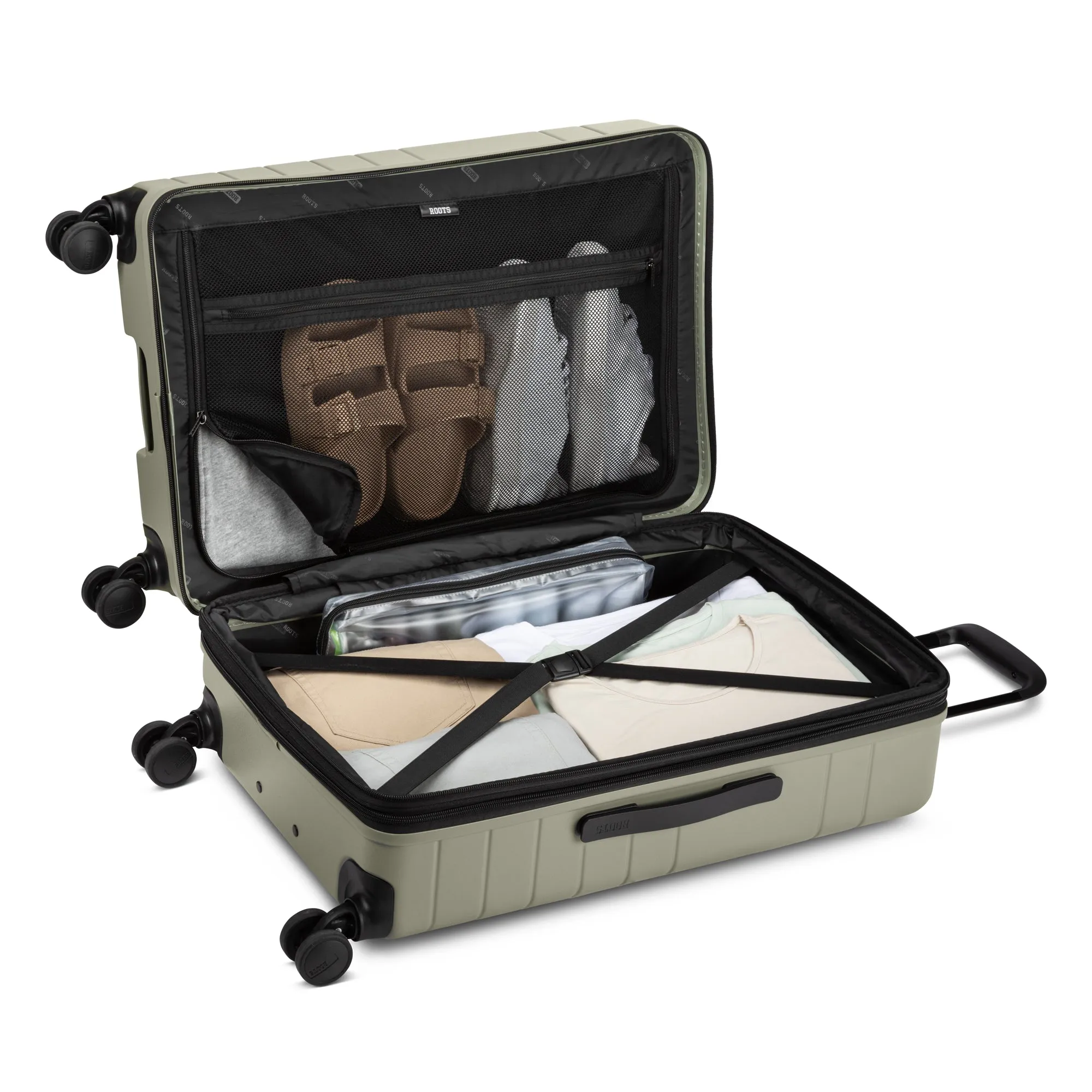 Roots Travel Expandable Spinner 28" Large Luggage
