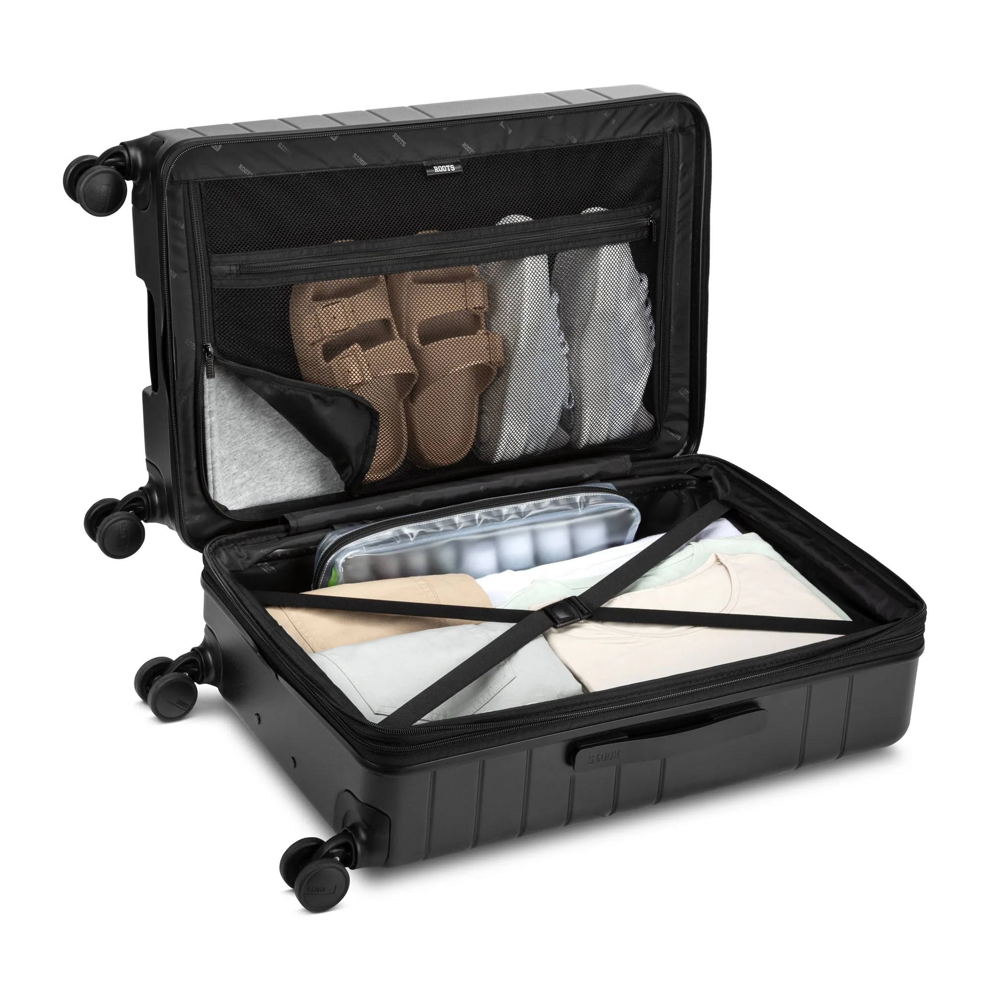 Roots Travel Expandable Spinner 28" Large Luggage