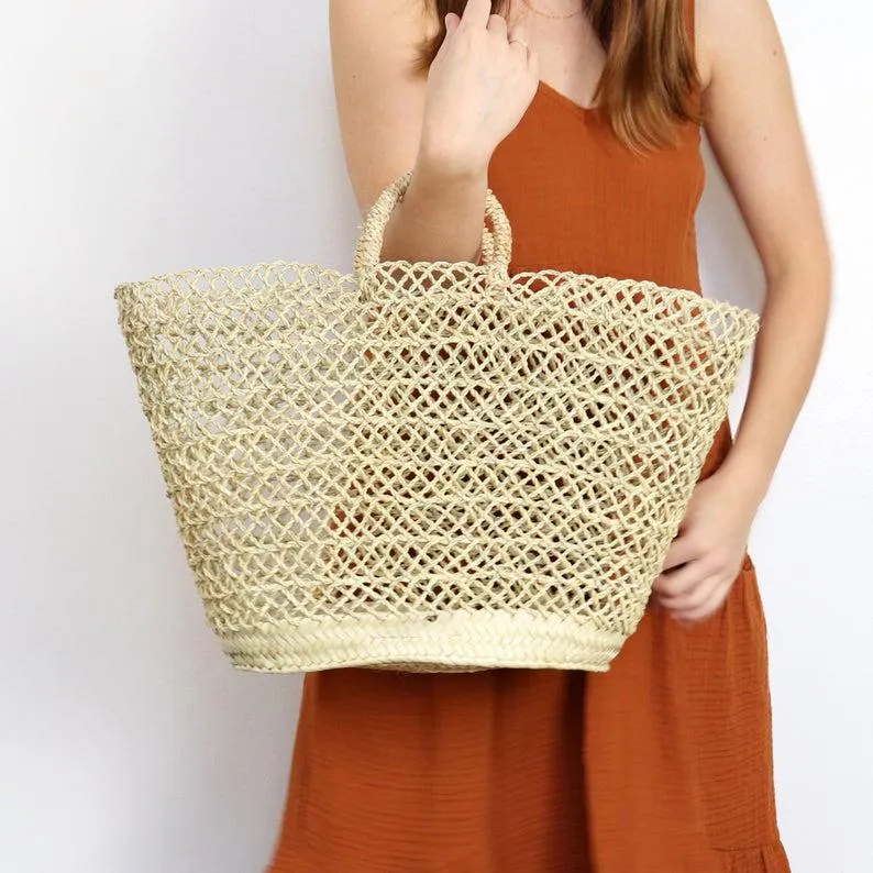 SARA - Braided Basket Bag