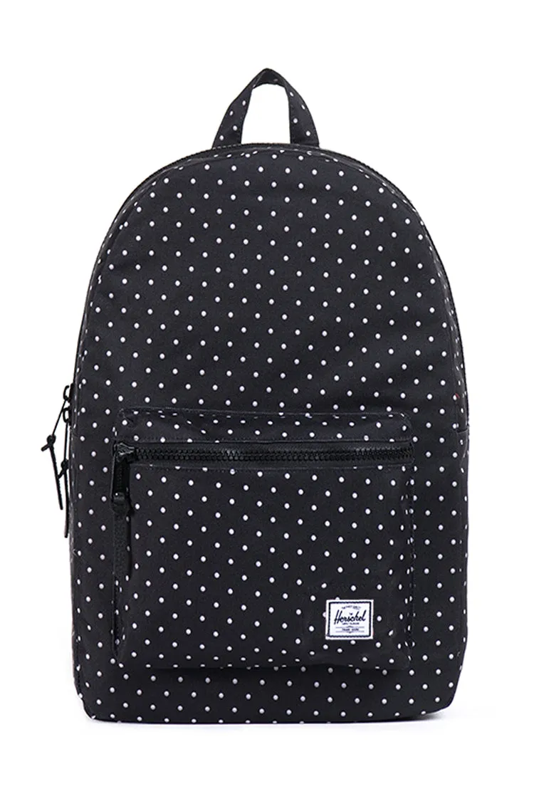 Settlement Polkadot Bpack Black/white