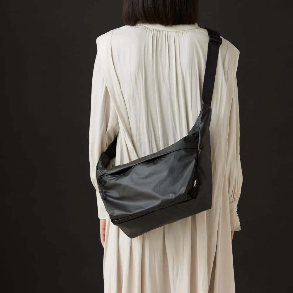 SHOULDER BAG-SYNT LEATHER-
