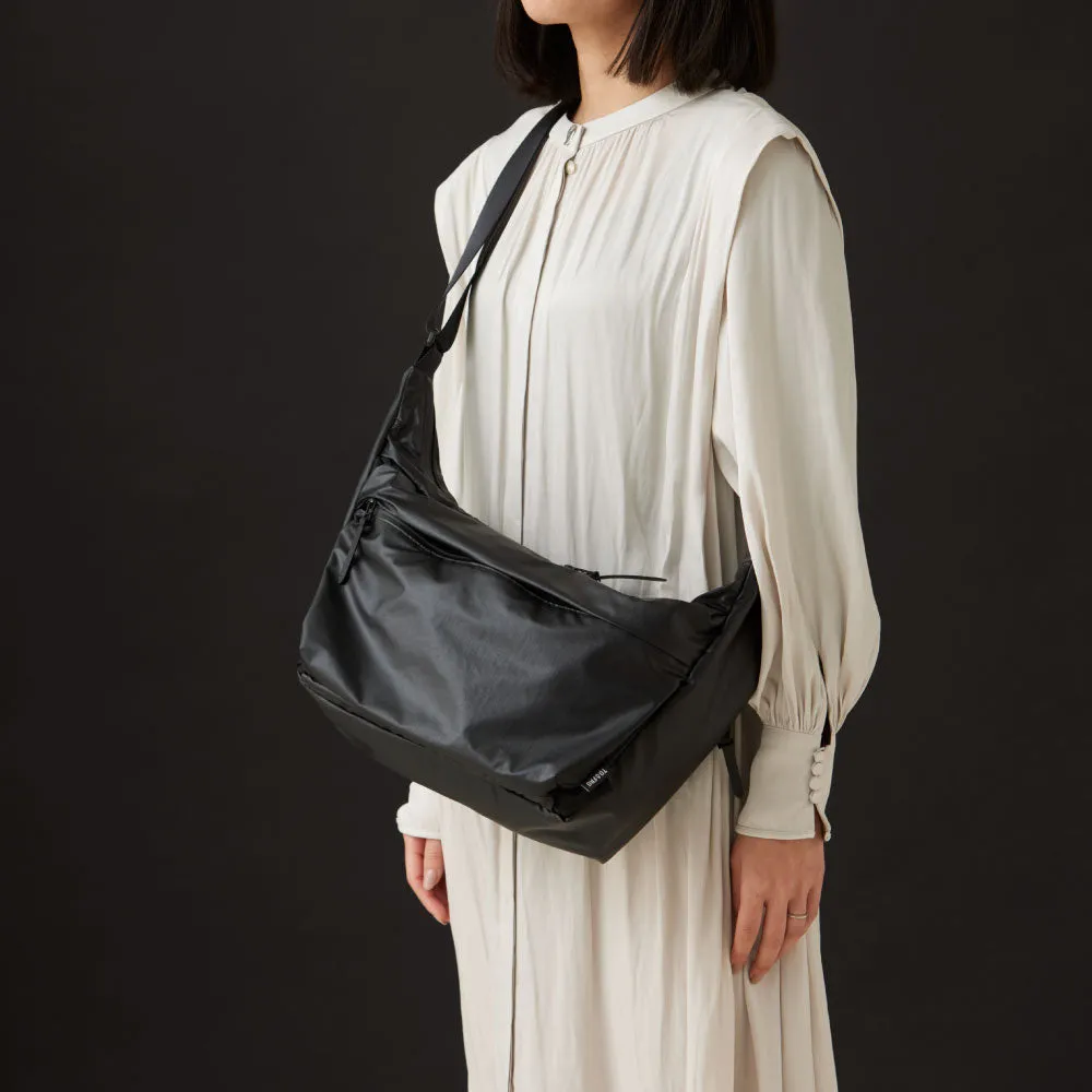 SHOULDER BAG-SYNT LEATHER-