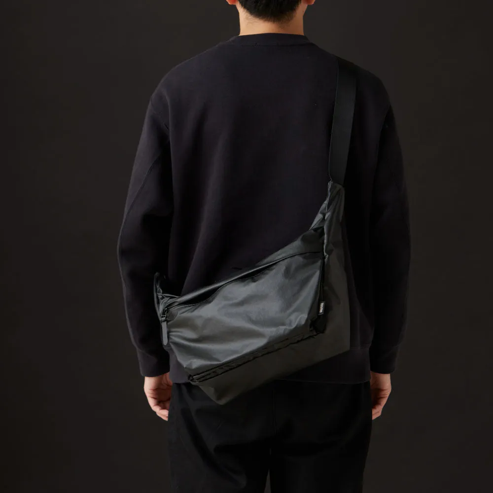 SHOULDER BAG-SYNT LEATHER-