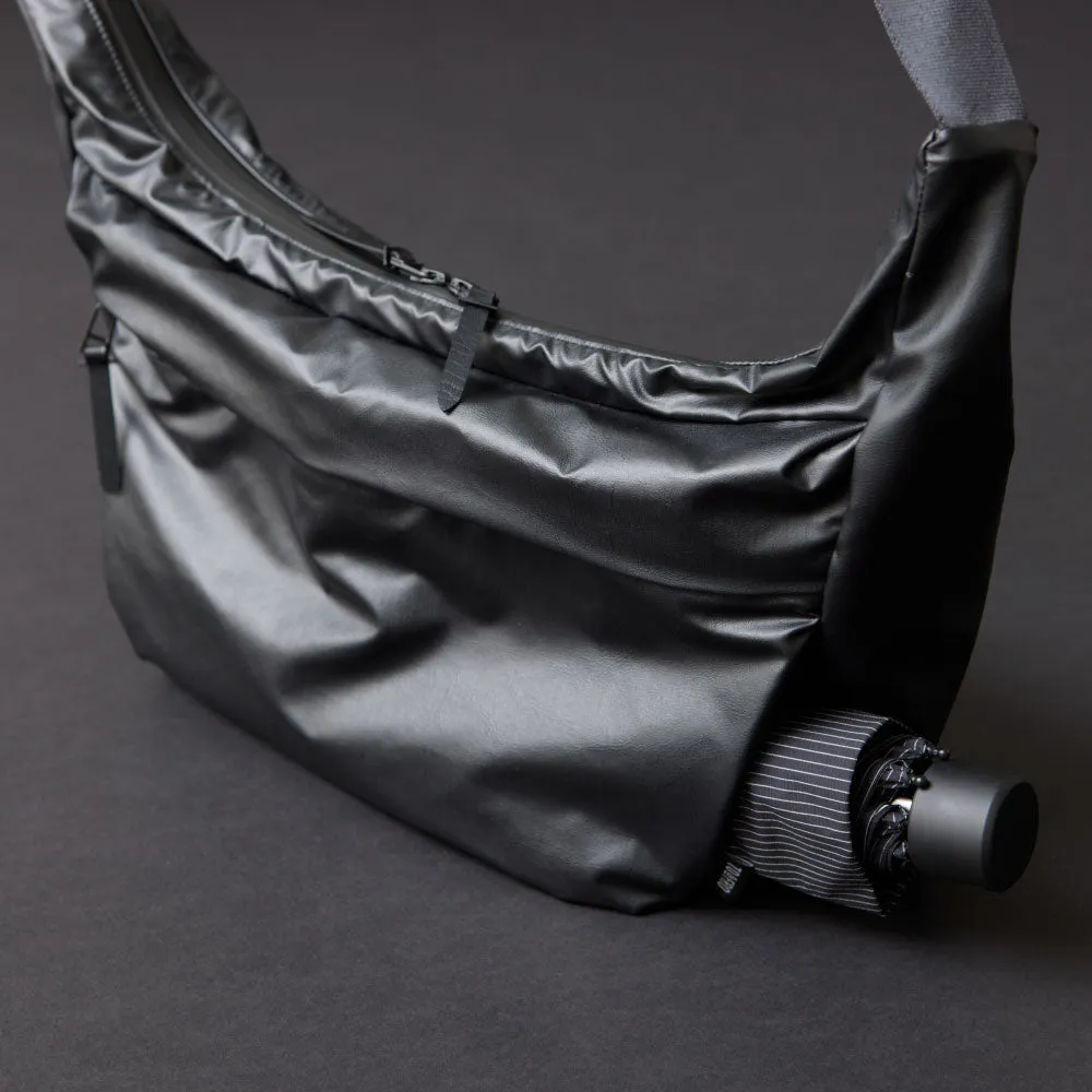 SHOULDER BAG-SYNT LEATHER-