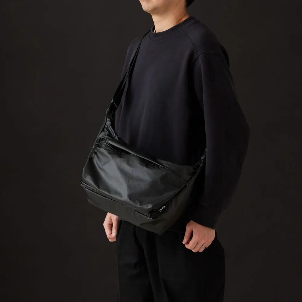 SHOULDER BAG-SYNT LEATHER-