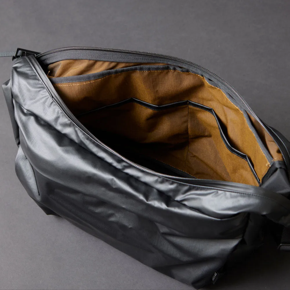 SHOULDER BAG-SYNT LEATHER-