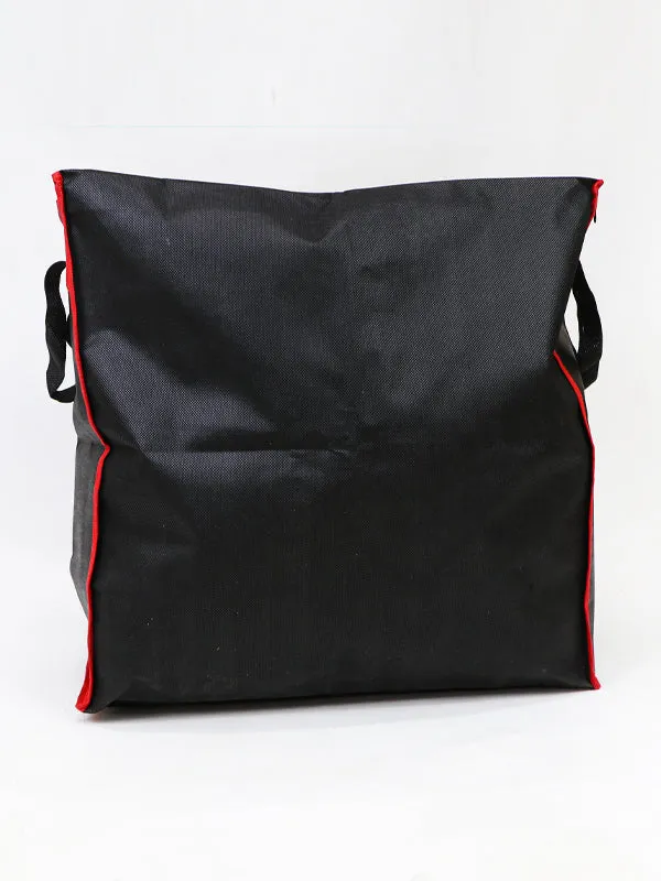 Soft Fabric Material Storage Bag Black
