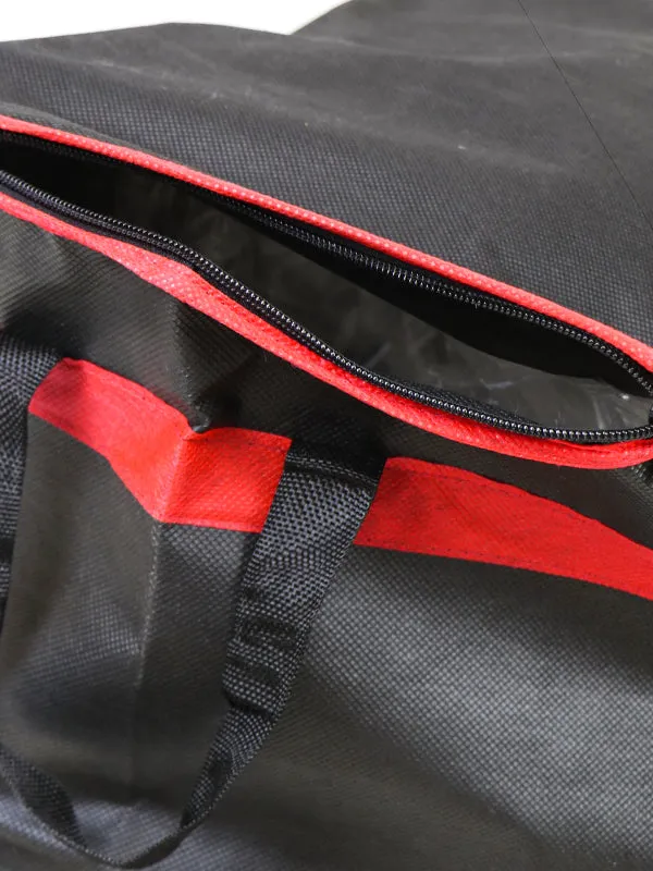 Soft Fabric Material Storage Bag Black