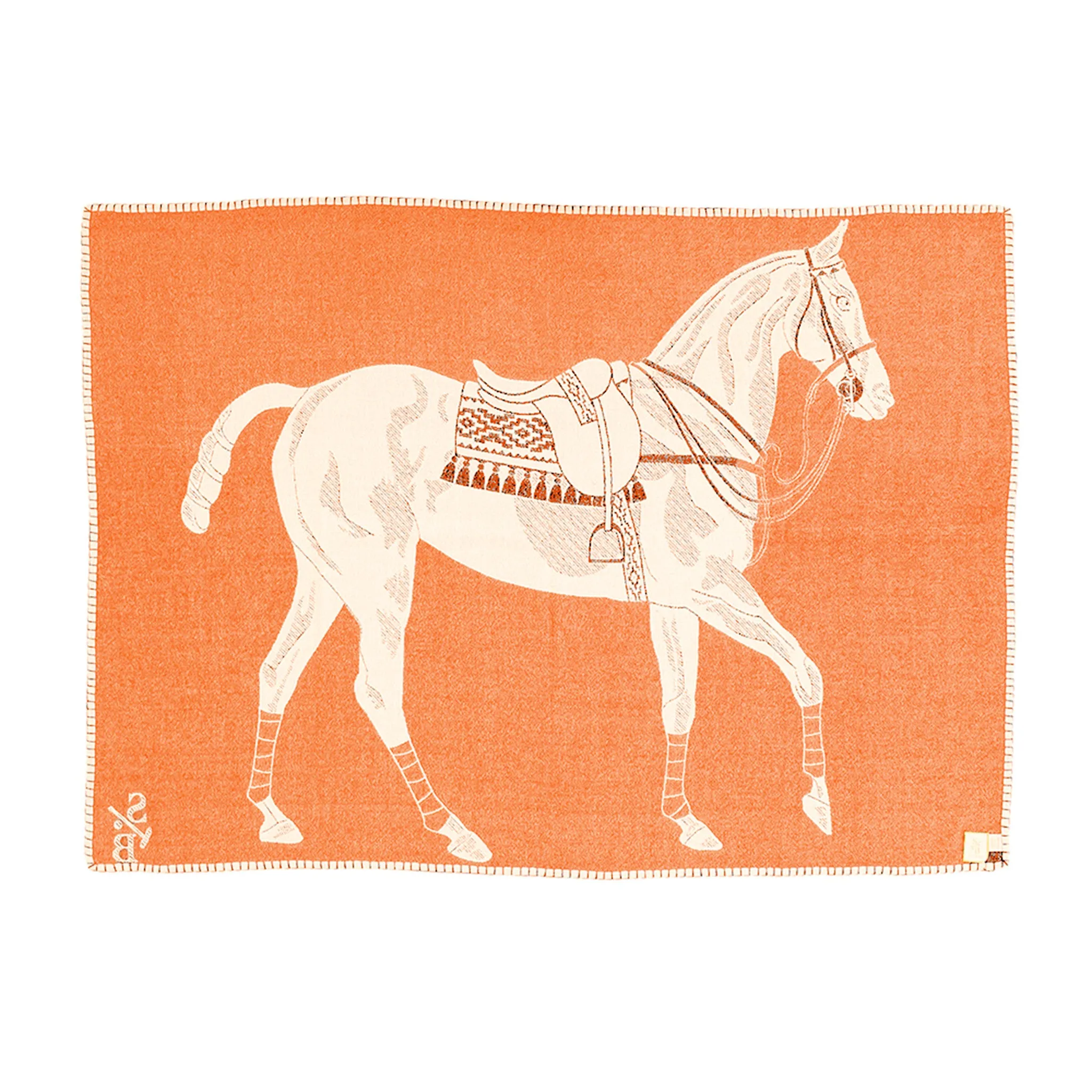 Stick & Ball Polo Pony Throw