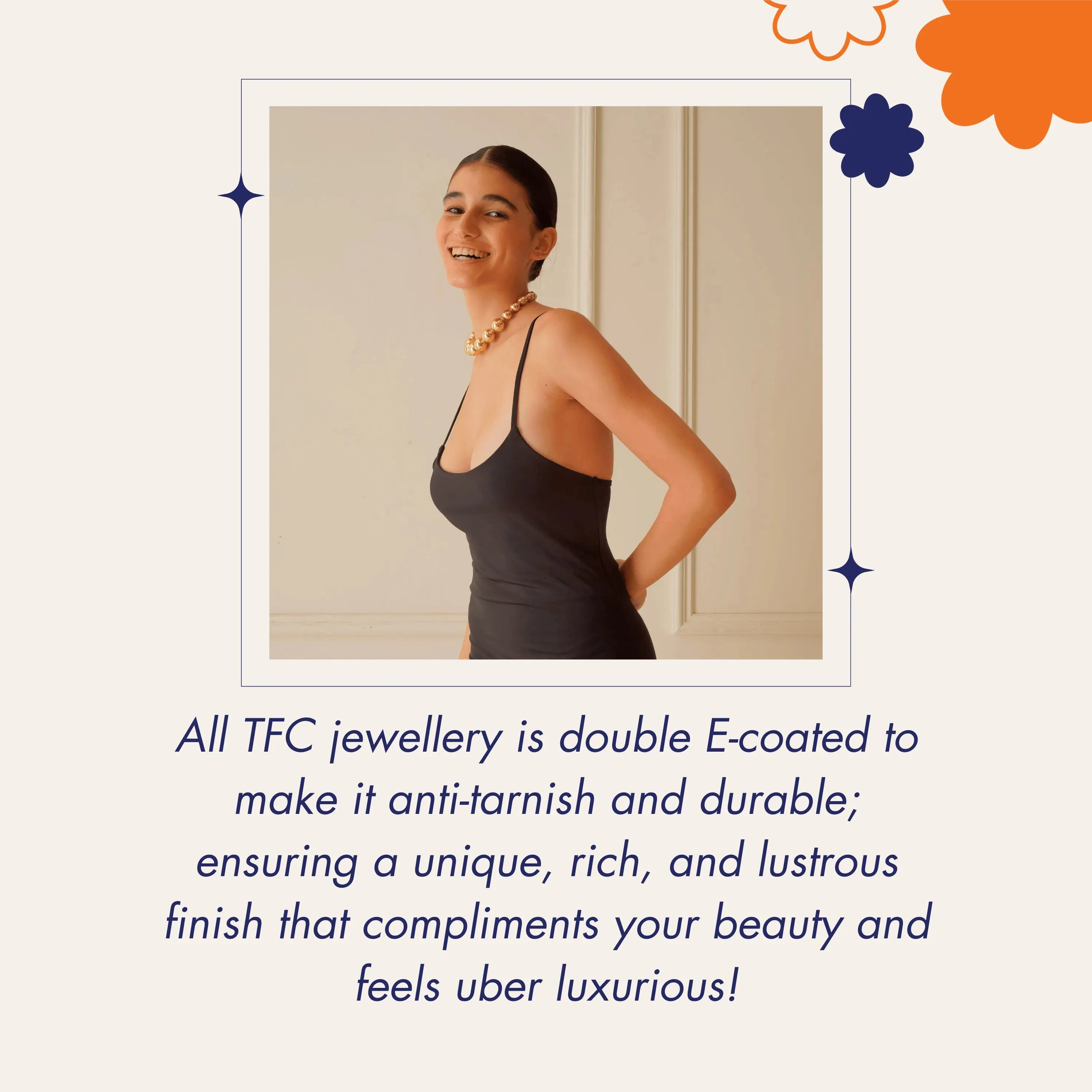 TFC Bling Blossom Silver Plated Stud Earrings