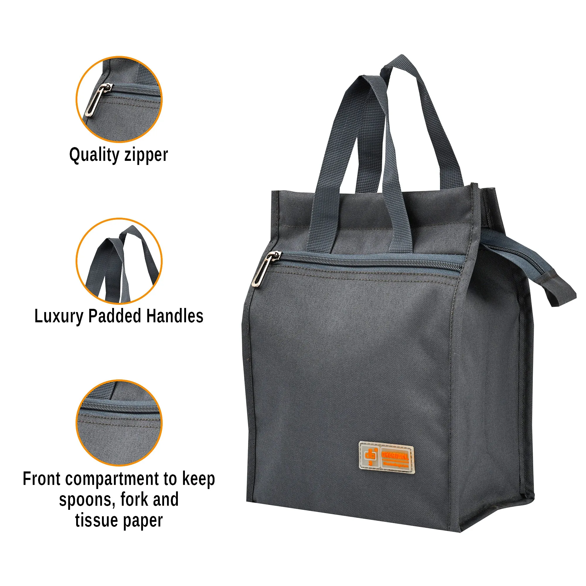 Thaili No.3 Tiffin Bag 13in x 9in x 6in TB-402 -  Small