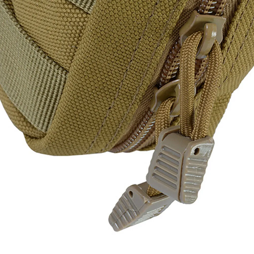 US 1-2Pc Tactical MOLLE Admin Pouch Waist Belt Utility Tool Gadget Bag Organizer