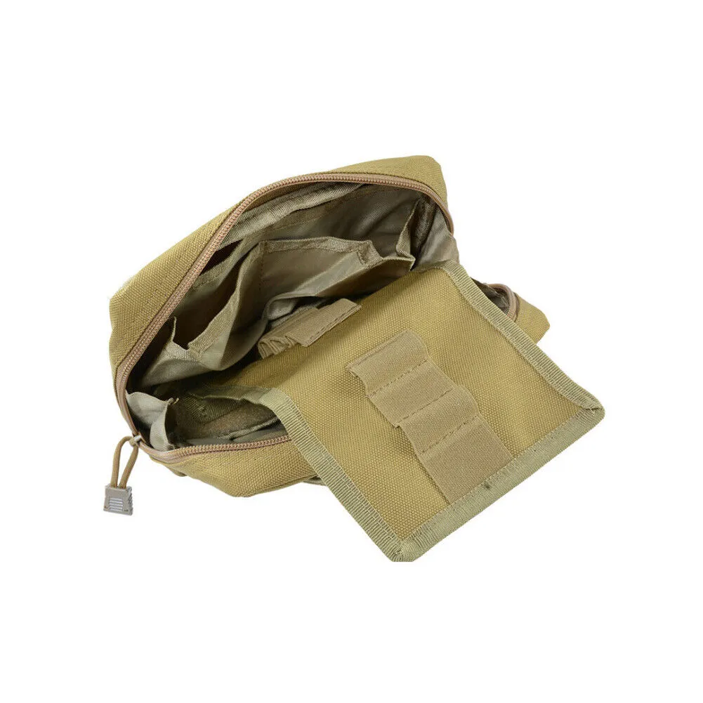 US 1-2Pc Tactical MOLLE Admin Pouch Waist Belt Utility Tool Gadget Bag Organizer