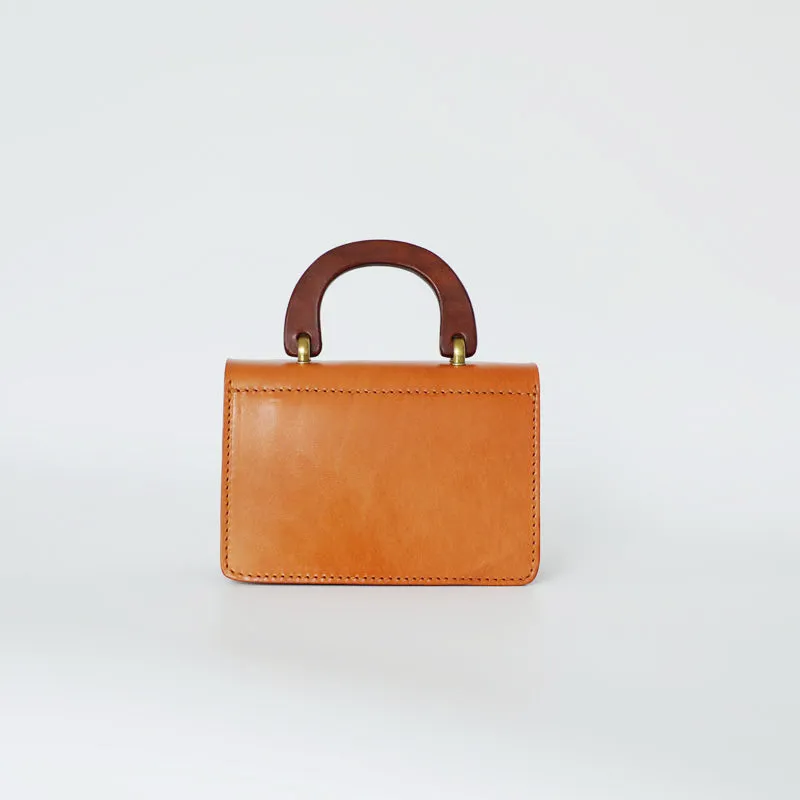 Vintage Womens Leather Shoulder Bag Small Crossbody Bags For Women