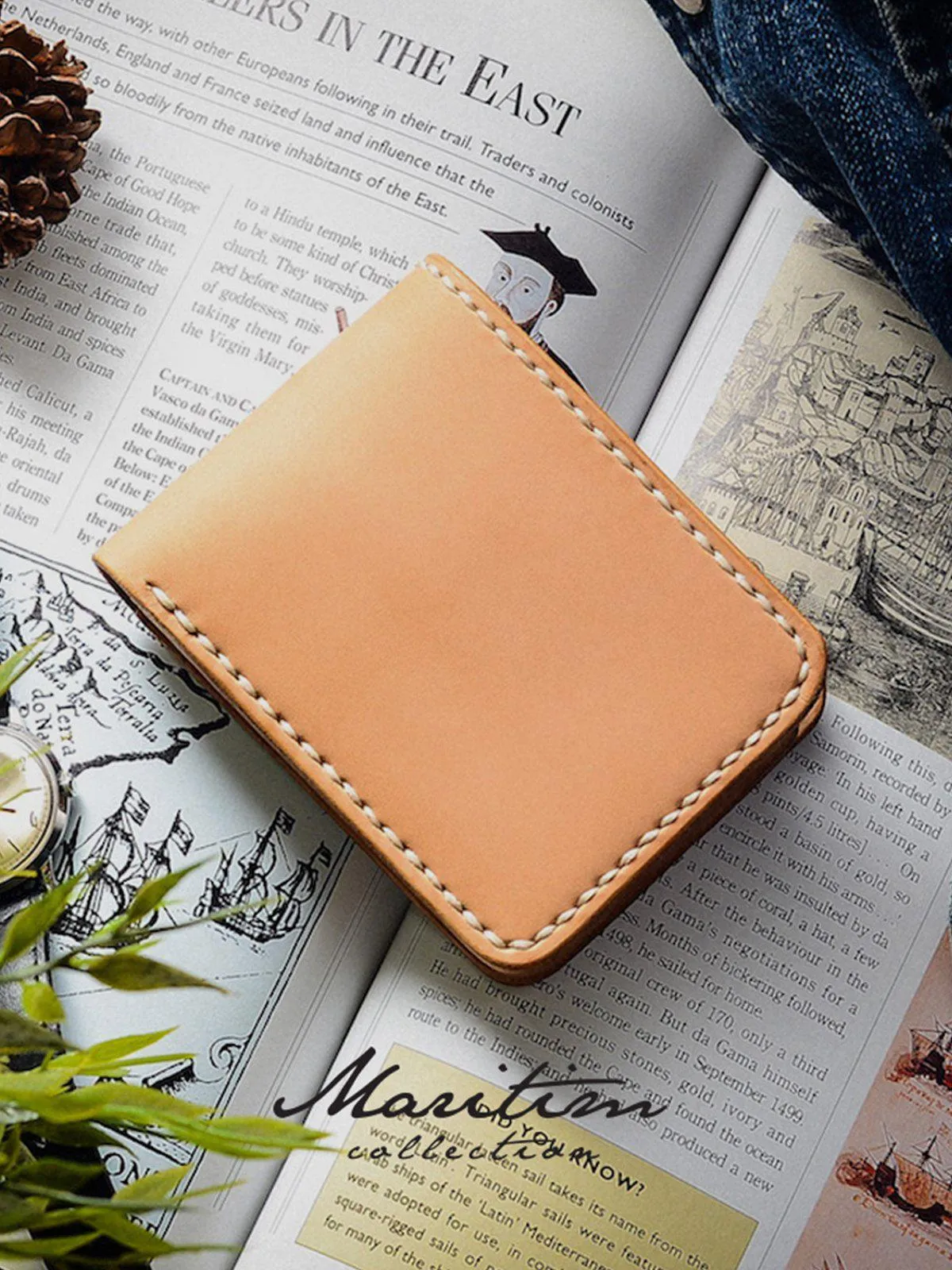Voyej Nusa Natural Short Wallet