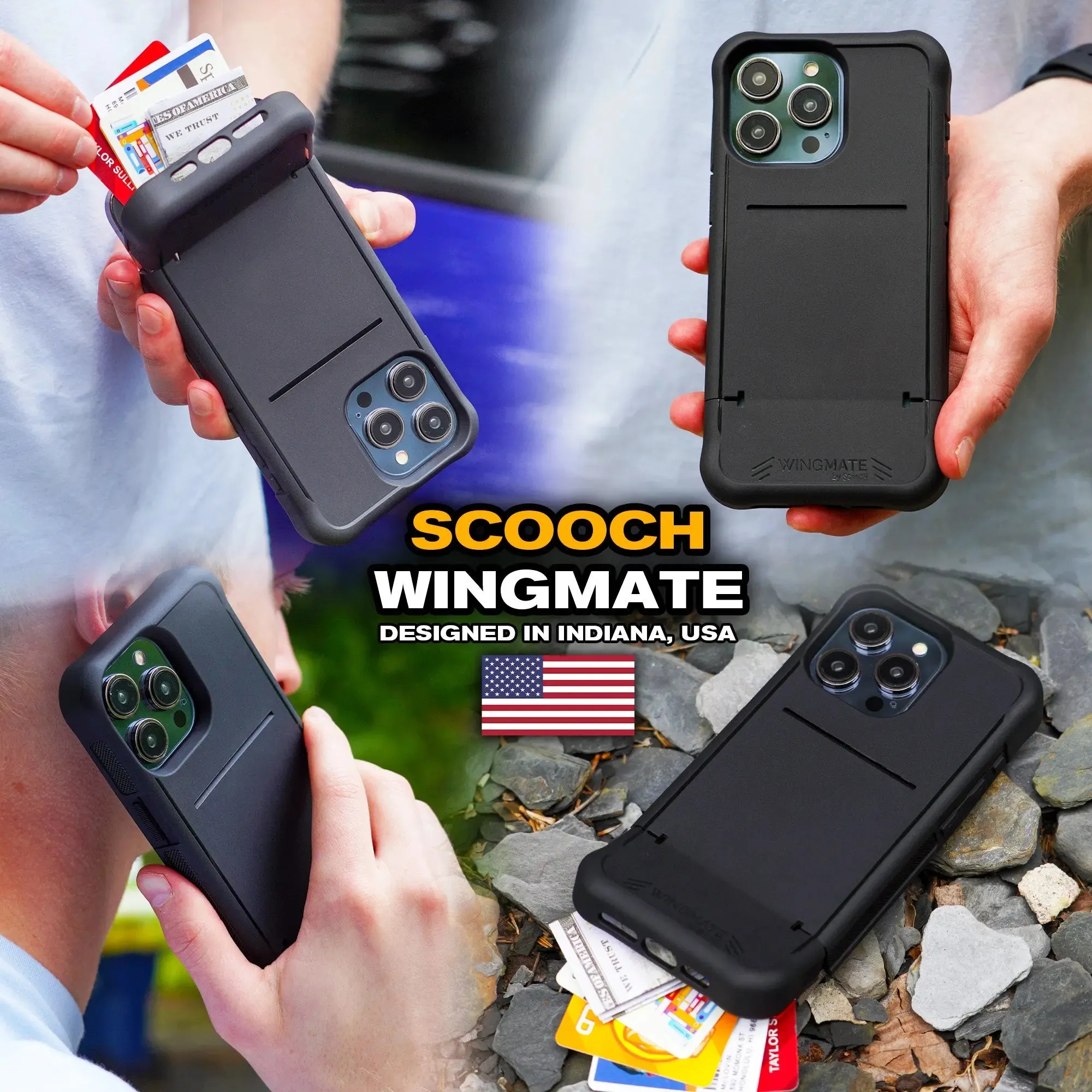 Wingmate Defender Bundle for iPhone 16 Plus
