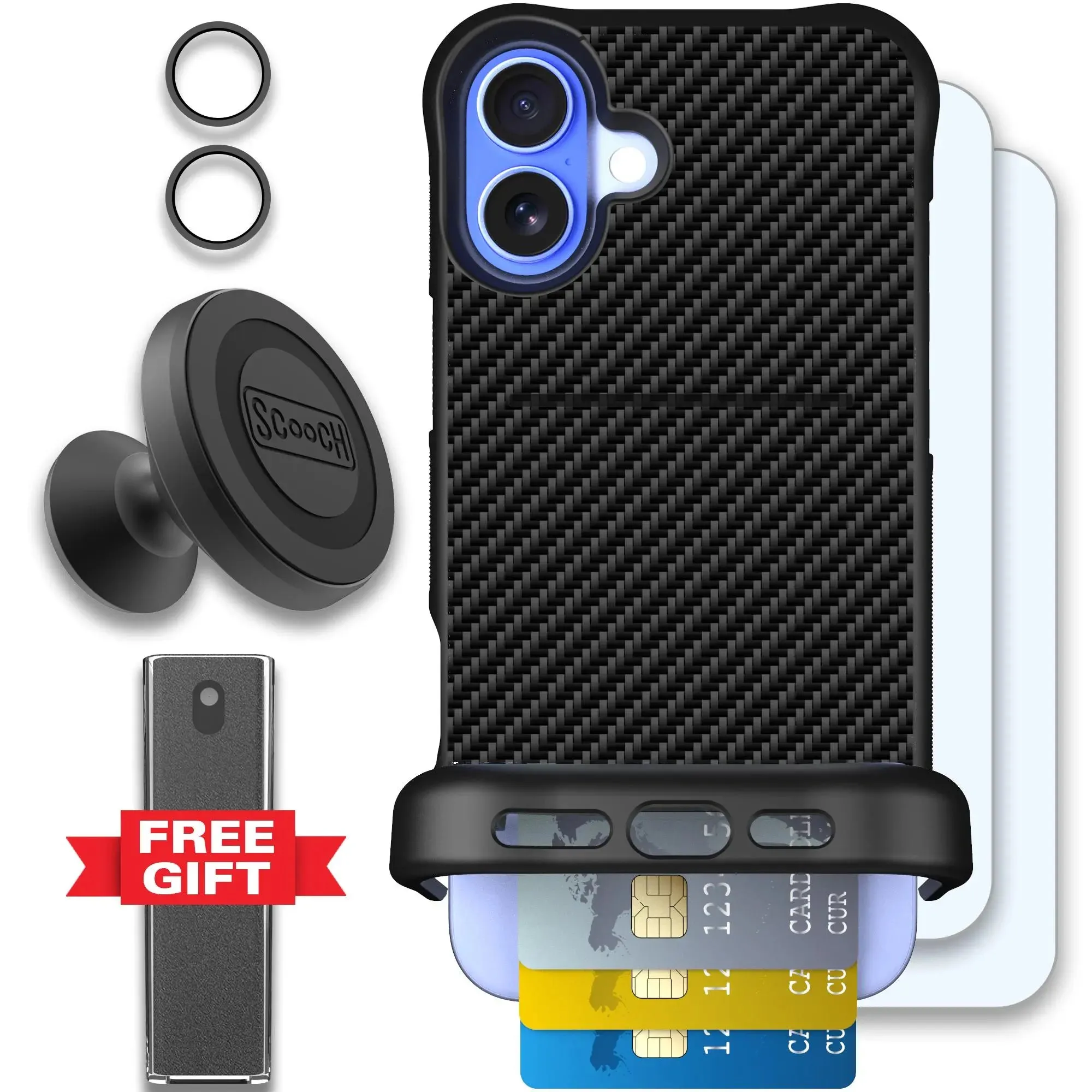Wingmate Defender Bundle for iPhone 16 Plus
