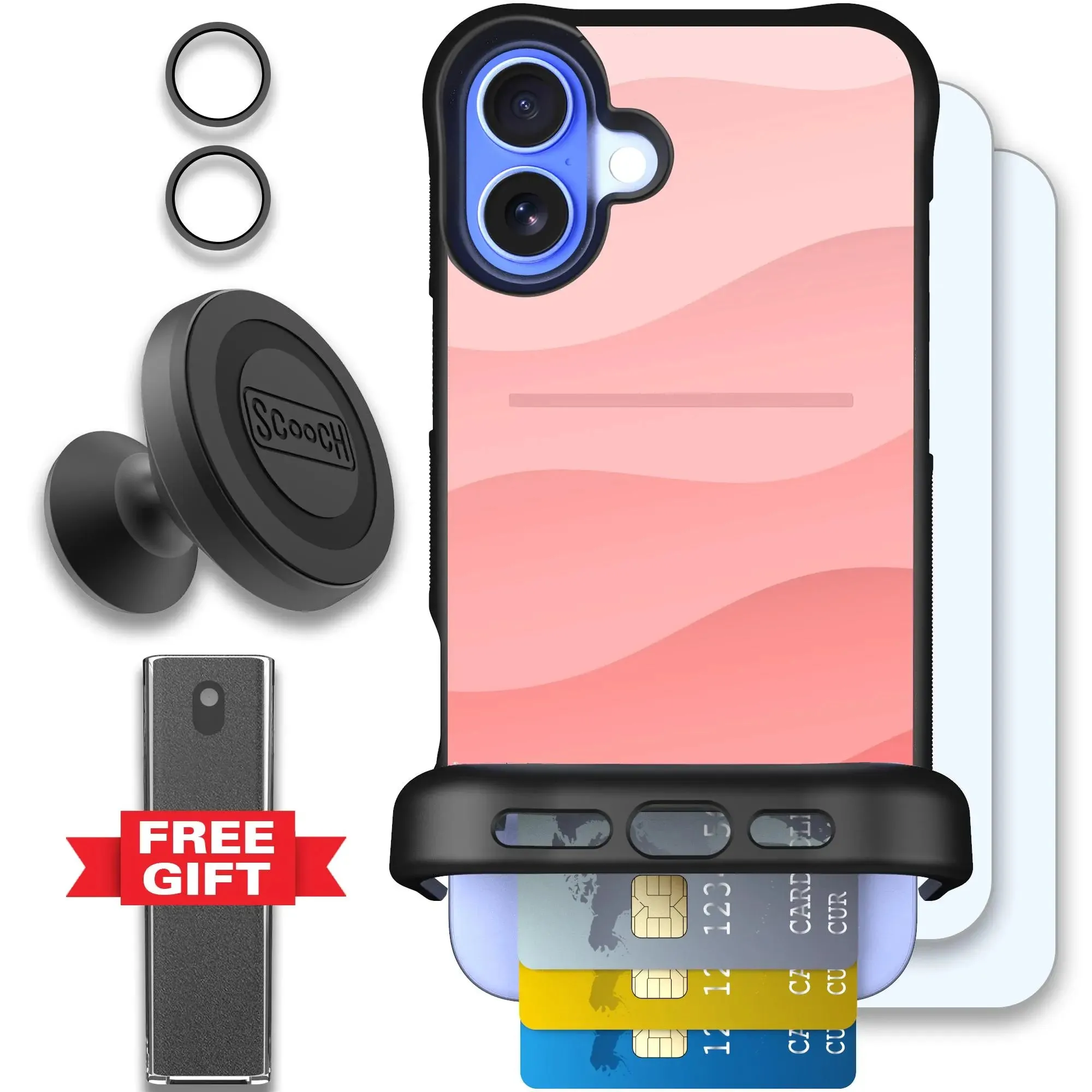Wingmate Defender Bundle for iPhone 16 Plus
