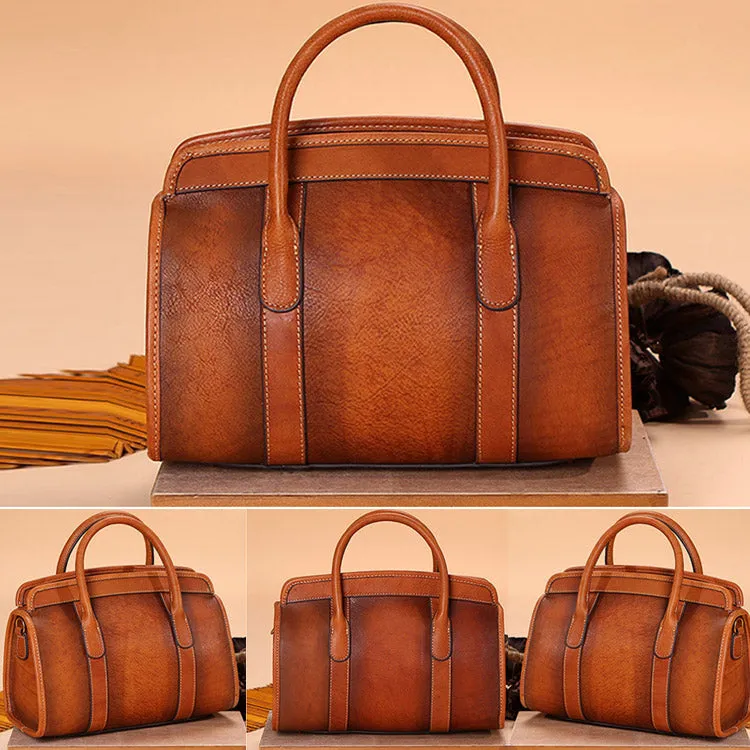 Women Genuine Leather Handbags Shoulder Bag Purses for Women
