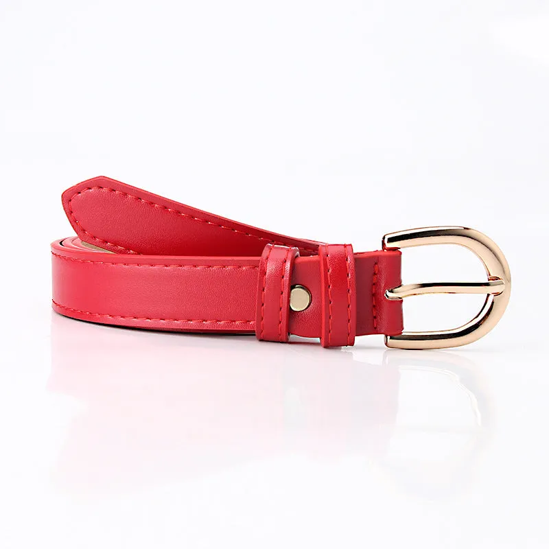Women's Fashion Simple Pin Belt Women's Trendy Casual Jeans Pant Belt Women's Belt